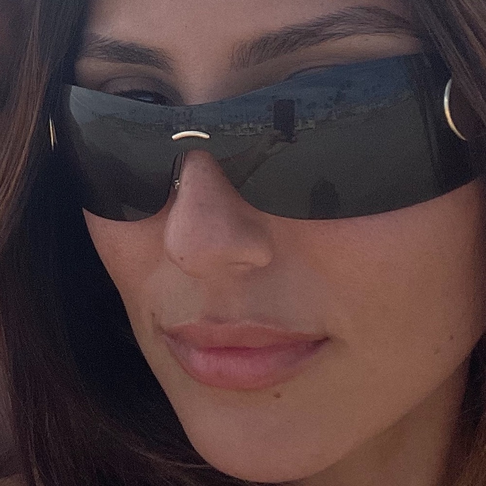 GG 2712/S Gucci Rimless Visor Wrap Around Mirrored Sunglasses - Picture 7 of 7